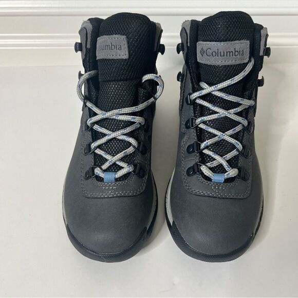 Columbia Womens Newton Ridge Gray Lightweight Waterproof Hiking Boot Size 7 Wide - Picture 2 of 8